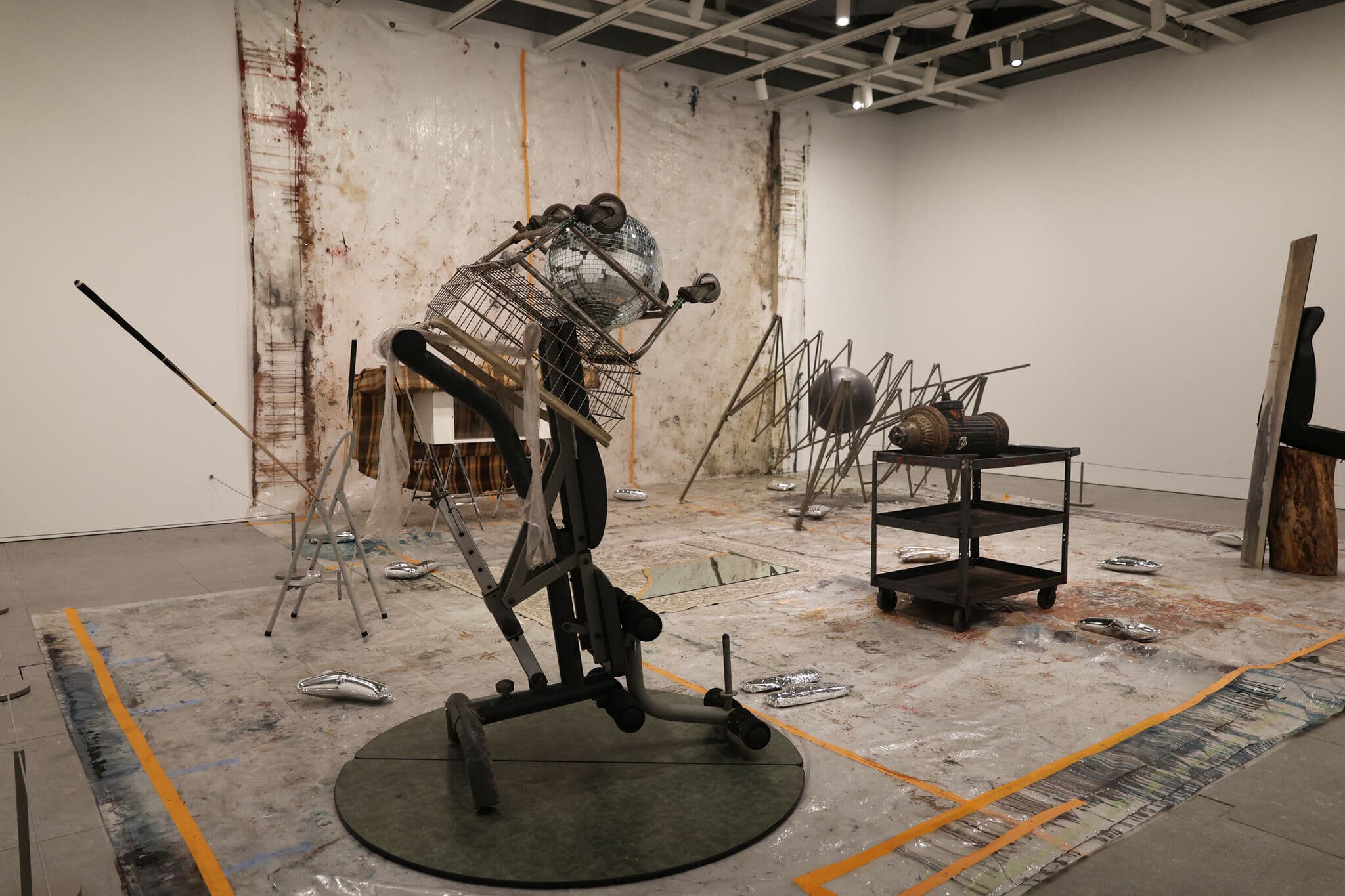 Ser Serpas - taken through back entrances…, 2024 (Whitney Biennial)